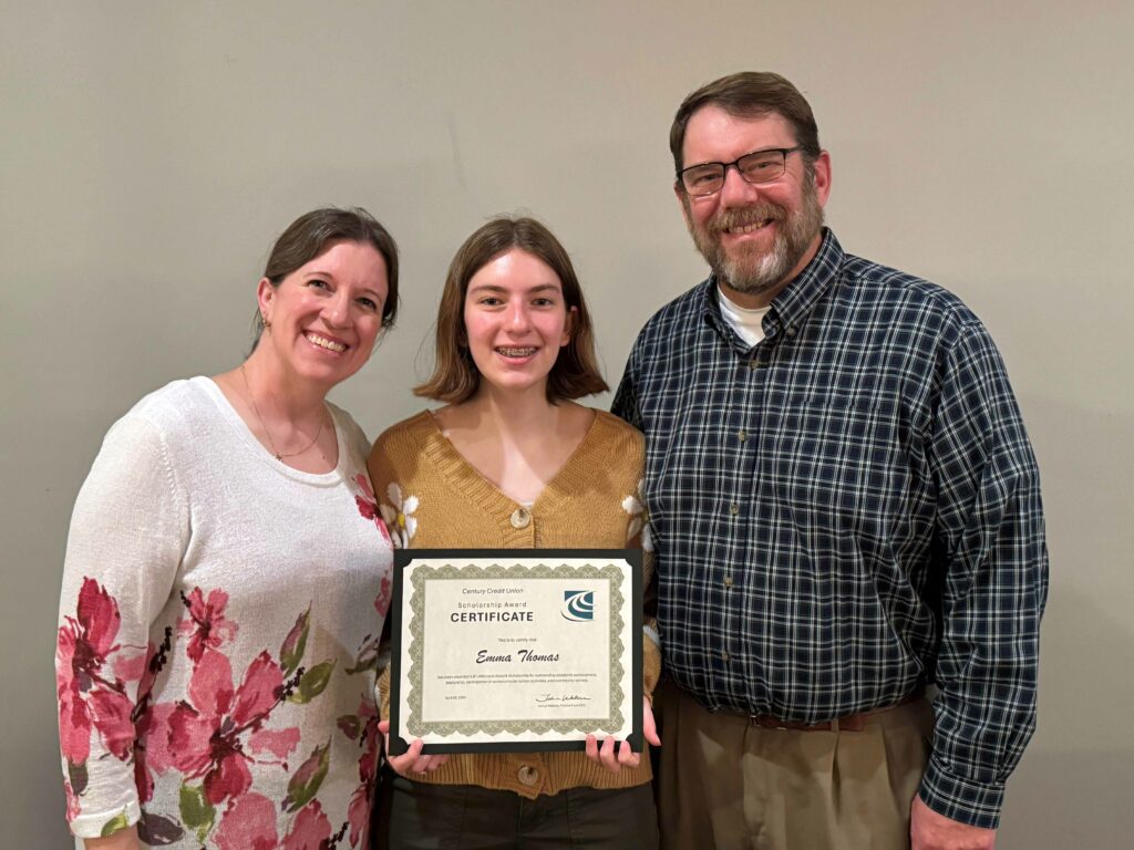 Emma and her parents
