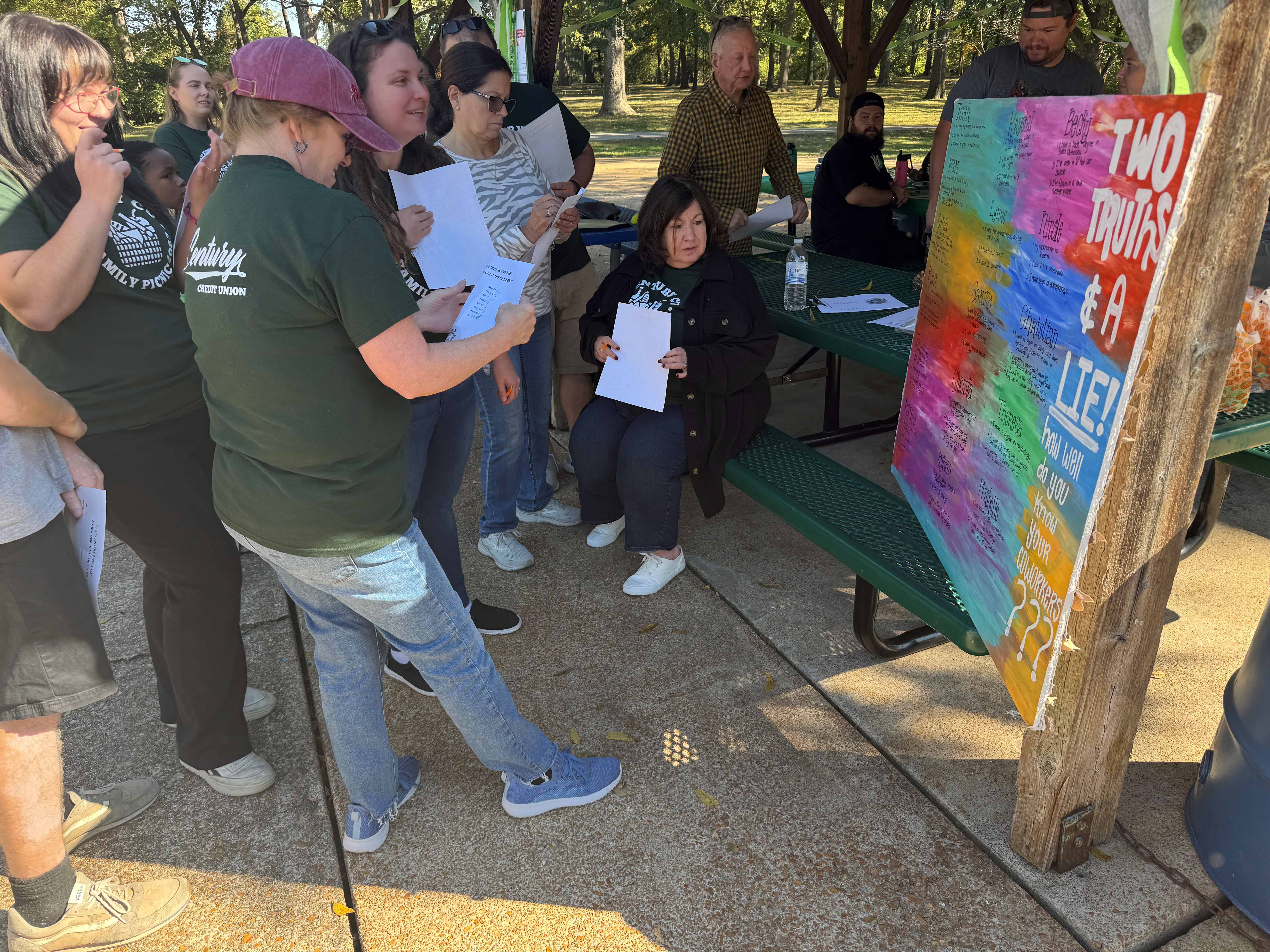 Fun game at Employee Picnic