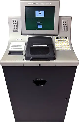 Coin counting machine